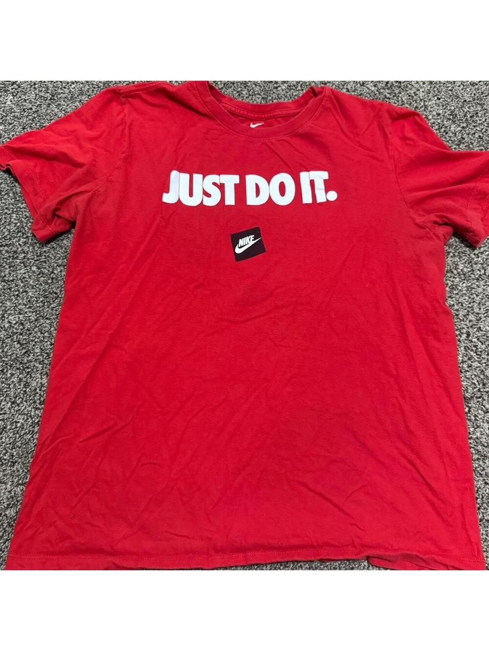 Nike Men's Red Tshirt